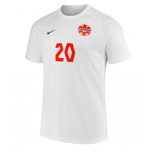 Canada Jonathan David #20 Bortedrakt VM 2022 Kortermet Canada Jonathan David #20 Bortedrakt VM 2022 Kortermet